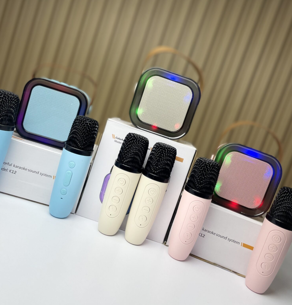 Mini Karaoke Para Niños Doble Micrófono